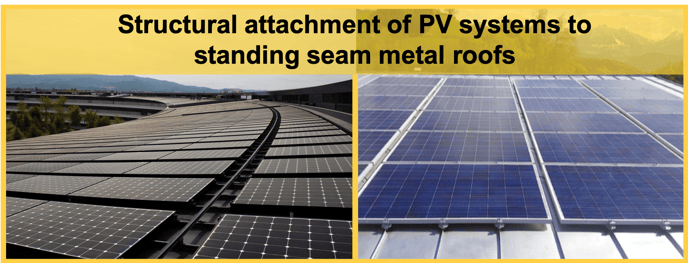 S-5!® Structural attachment of PV modules to standing seam metal roofs