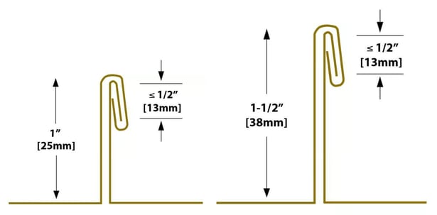 brass standing seam illustration